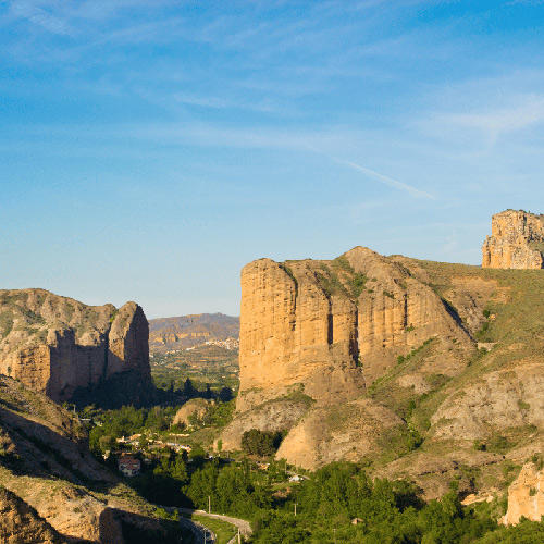 Ruta de montaña en la rioja alavesa