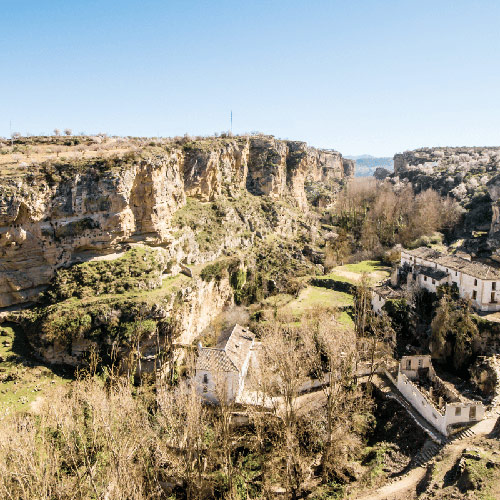 Ruta circular de senderismo Camino Verde Alhama que comienza en Cervera del Río Alhama en la Rioja Oriental